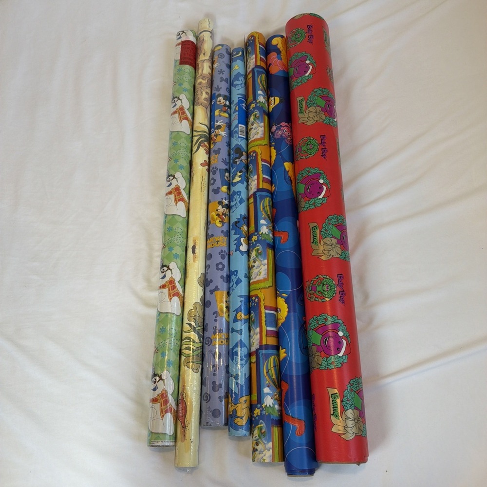 Vintage Mickey Mouse Pluto Barney Sesame Street Frosty The Snowman And Others